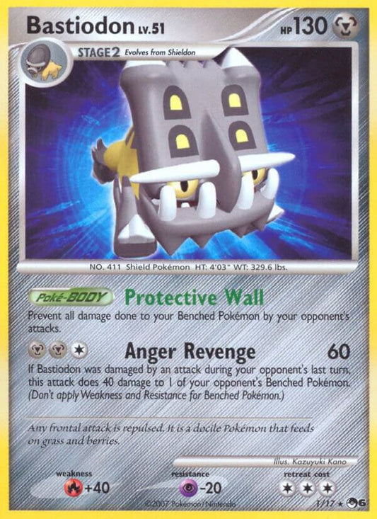 Pokemon Bastiodon 1/17 POP Series 6