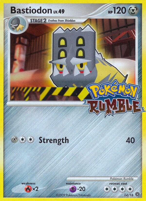 Pokemon Bastiodon 14/16 Pokémon Rumble