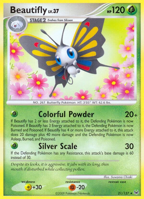 Pokemon Beautifly 21/127 Platinum