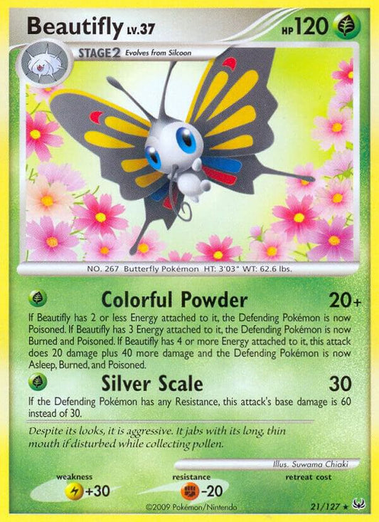 Pokemon Beautifly 21/127 Platinum