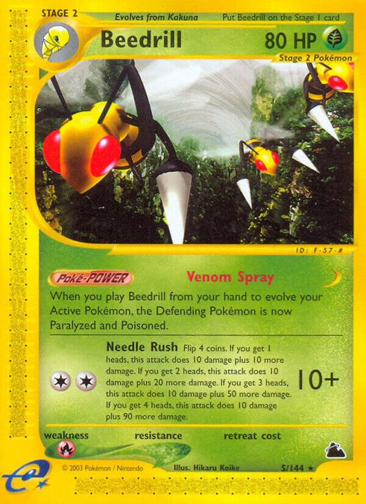 Pokemon Beedrill 5/144 Skyridge