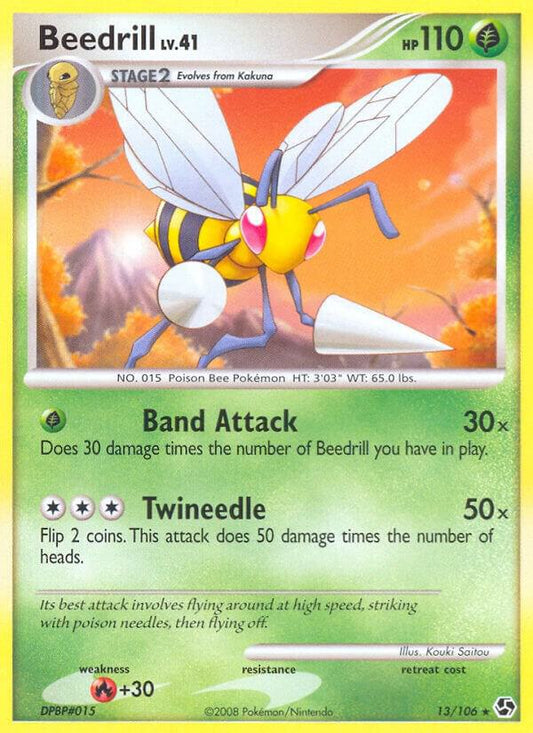 Pokemon Beedrill 13/106 Great Encounters
