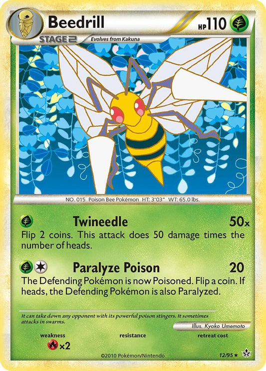 Pokemon Beedrill 12/95 Unleashed