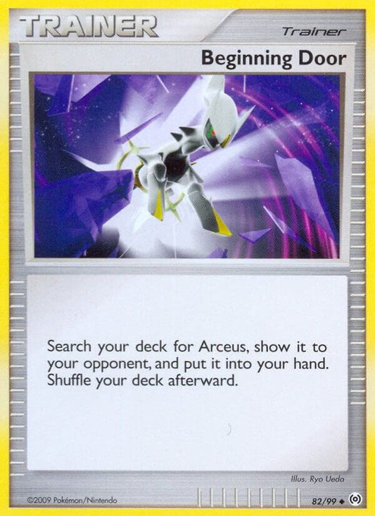 Pokemon Beginning Door 82/99 Arceus