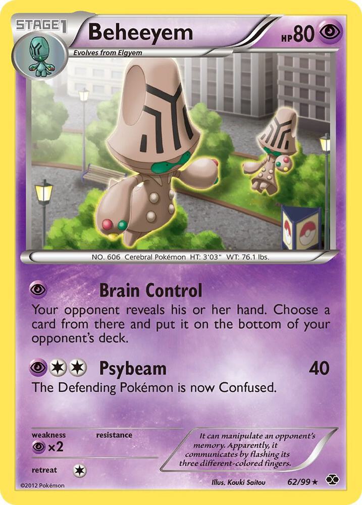 Pokemon Beheeyem 62/99 Next Destinies
