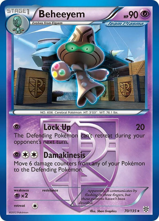 Pokemon Beheeyem 70/135 Plasma Storm