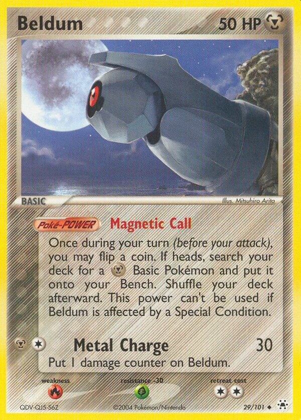 Pokemon Beldum 29/101 Hidden Legends