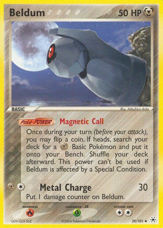 Pokemon Beldum 29/101 Hidden Legends