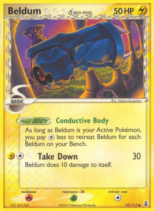 Pokemon Beldum δ 59/113 Delta Species