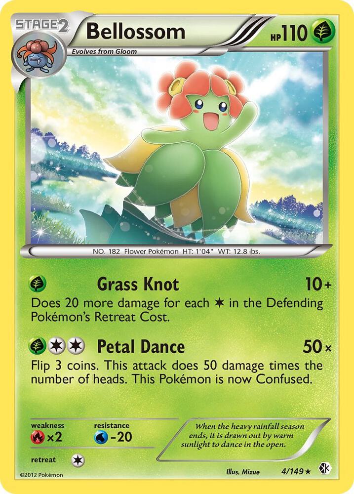 Pokemon Bellossom 4/149 Boundaries Crossed