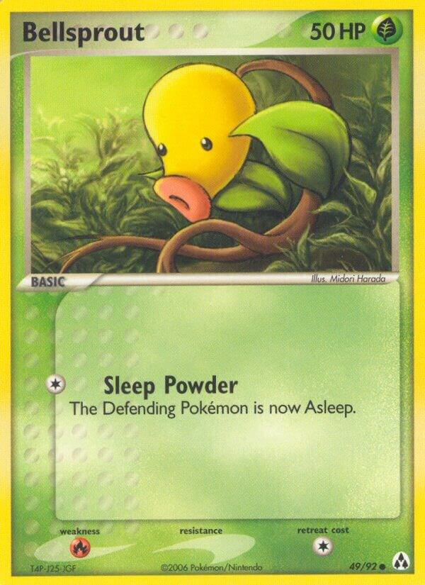 Pokemon Bellsprout 49/92 Legend Maker