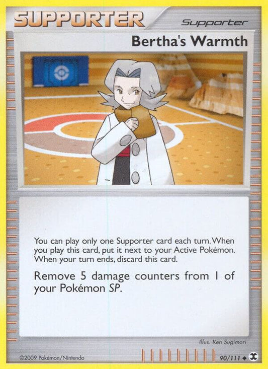 Pokemon Bertha's Warmth 90/111 Rising Rivals