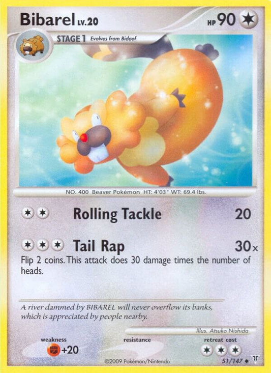 Pokemon Bibarel 51/147 Supreme Victors