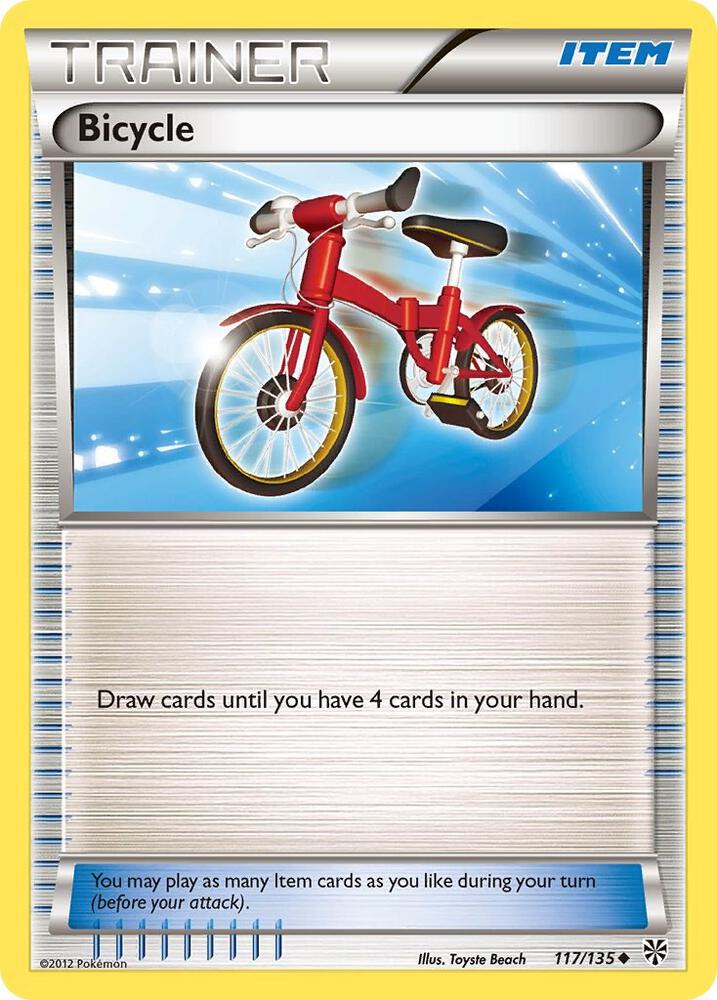 Pokemon Bicycle 117/135 Plasma Storm