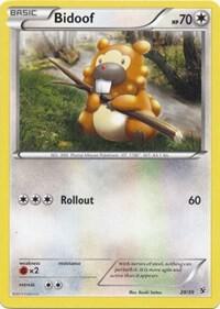 Pokemon Bidoof 29/39 Kalos Starter Set