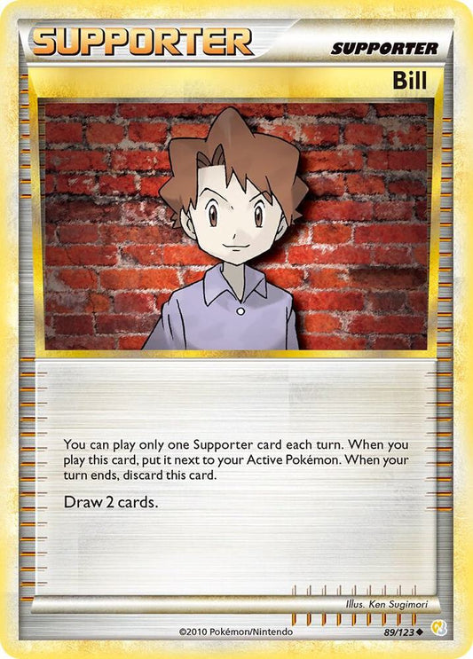 Pokemon Bill 89/123 HeartGold & SoulSilver