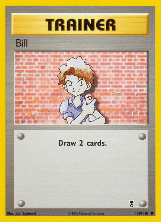 Pokemon Bill 108/110 Legendary Collection