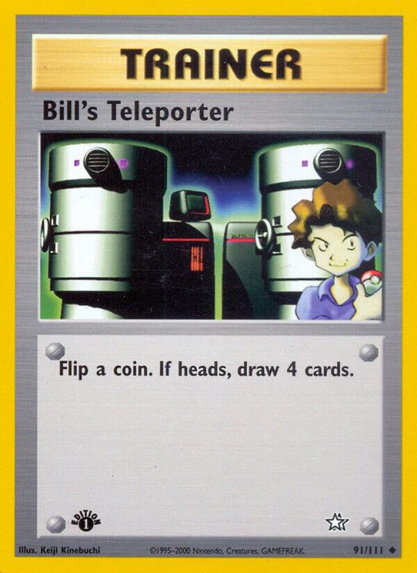 Pokemon Bill's Teleporter # 91 Neo Genesis