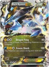 Pokemon Black Kyurem EX BW62 BW Black Star Promos