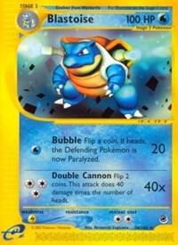 Pokemon Blastoise 36/165 Expedition Base Set