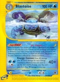 Pokemon Blastoise 37/165 Expedition Base Set