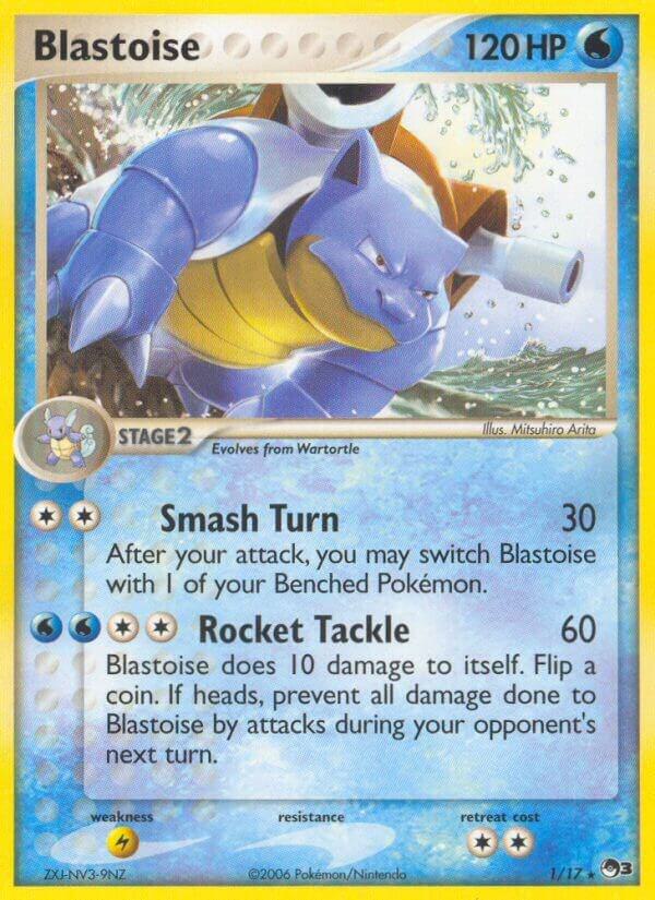 Pokemon Blastoise 1/17 POP Series 3