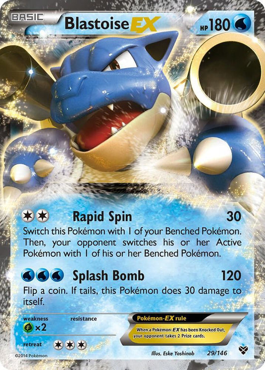 Pokemon Blastoise EX 29/146 XY