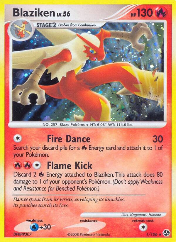 Pokemon Blaziken 1/106 Great Encounters
