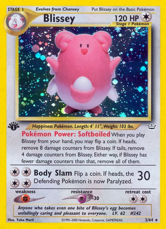 Pokemon Blissey 2/64 Neo Revelation