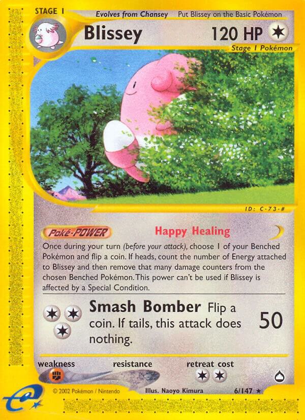 Pokemon Blissey 6/147 Aquapolis