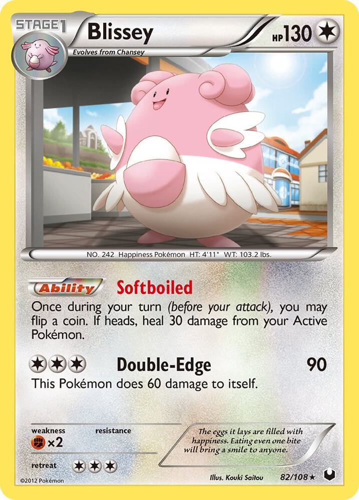 Pokemon Blissey 82/108 Dark Explorers