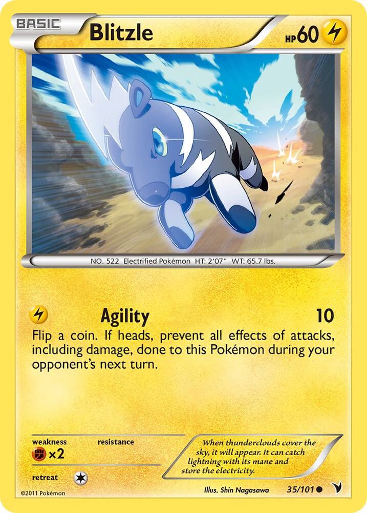 Pokemon Blitzle 35/101 Noble Victories