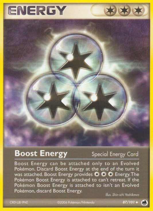 Pokemon Boost Energy 87/101 Dragon Frontiers