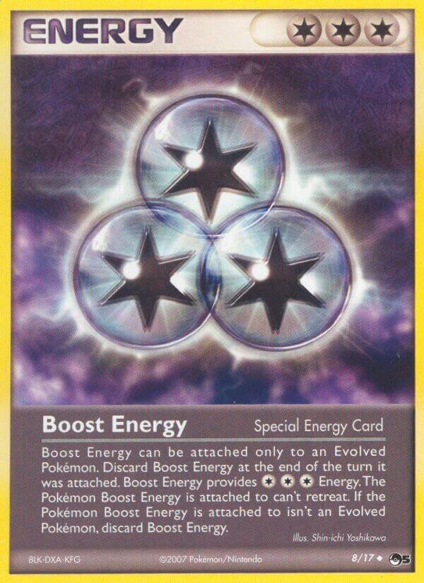 Pokemon Boost Energy 8/17 POP Series 5