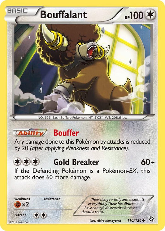Pokemon Bouffalant 110/124 Dragons Exalted