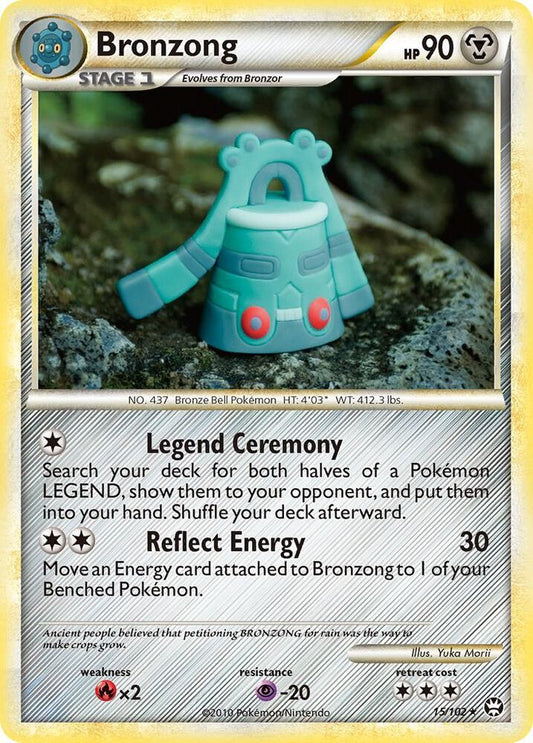 Pokemon Bronzong 15/102 Triumphant