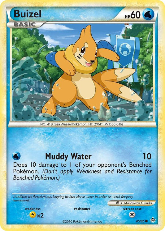 Pokemon Buizel 45/95 Unleashed