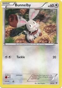 Pokemon Bunnelby 30/39 Kalos Starter Set