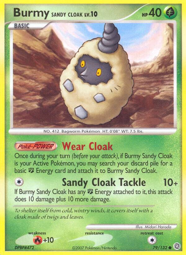 Pokemon Burmy [Sandy Cloak] 79/132 Secret Wonders