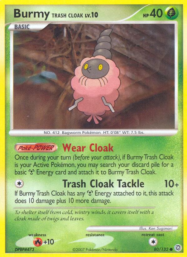Pokemon Burmy [Trash Cloak] 80/132 Secret Wonders