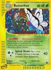 Pokemon Butterfree 5/165 Expedition Base Set