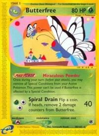 Pokemon Butterfree 38/165 Expedition Base Set