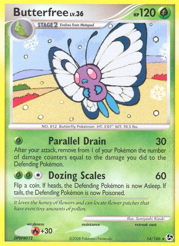 Pokemon Butterfree 14/106 Great Encounters