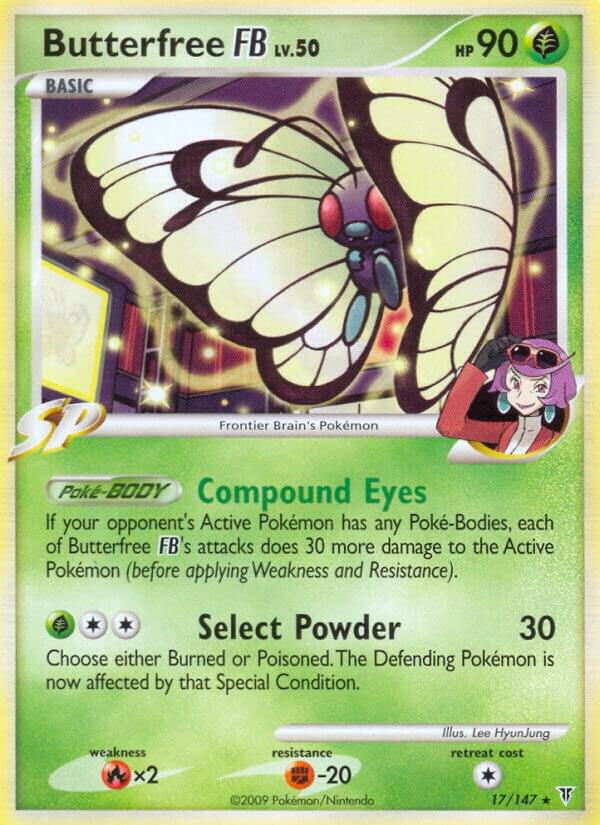 Pokemon Butterfree FB 17/147 Supreme Victors