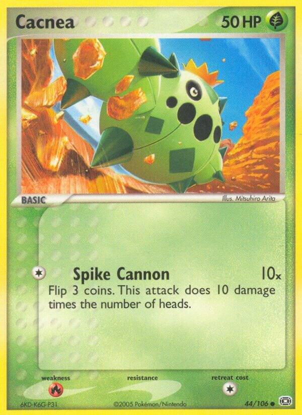 Pokemon Cacnea 44/106 Emerald