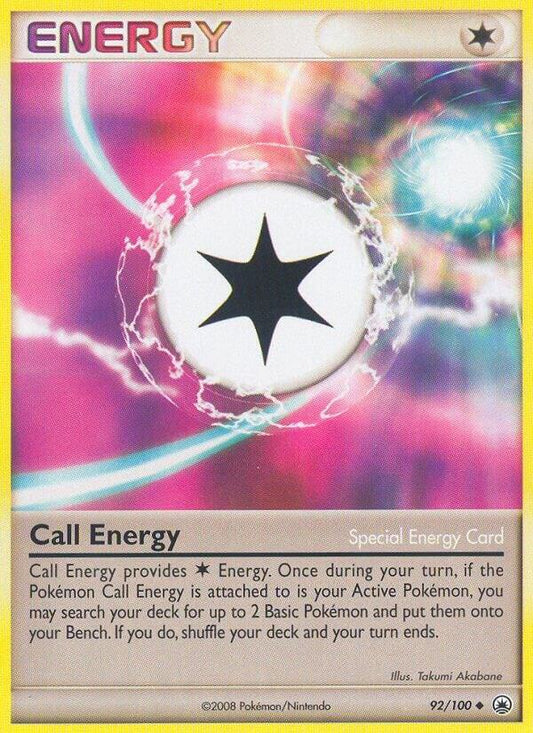 Pokemon Call Energy 92/100 Majestic Dawn