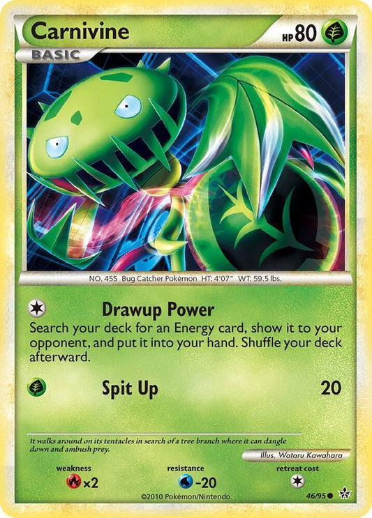 Pokemon Carnivine 46/95 Unleashed