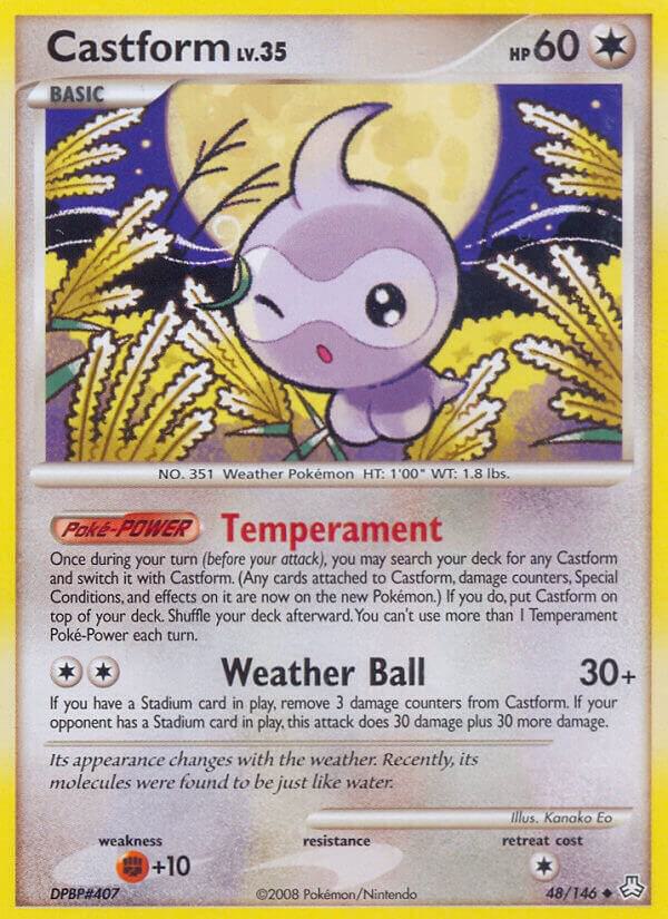 Pokemon Castform 48/146 Legends Awakened
