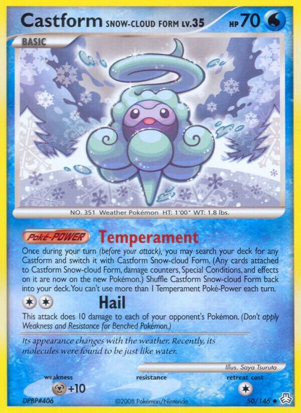 Pokemon Castform [Snow-cloud Form] 50/146 Legends Awakened