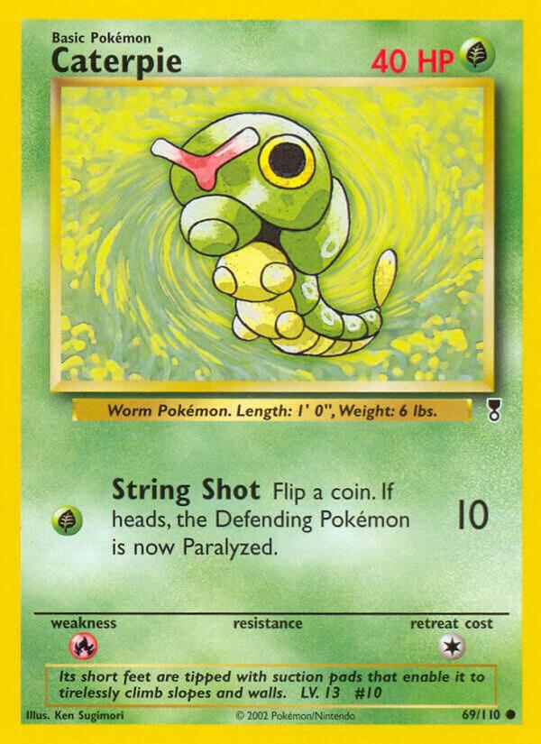 Pokemon Caterpie 69/110 Legendary Collection